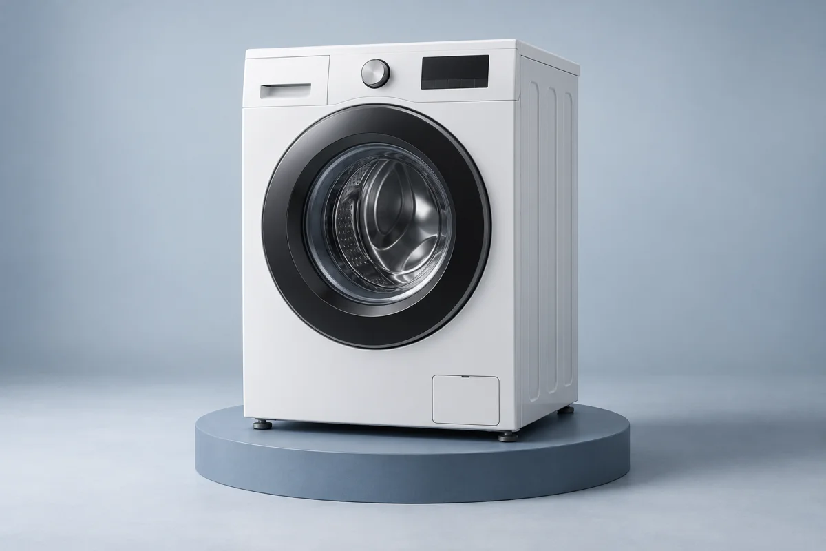 Illustrative front-loading washing machine